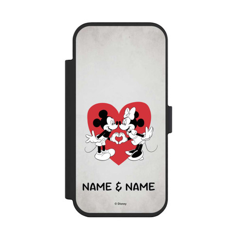 Apple iPhone Air NIVOflip Minnie und Micky Personalisierbar
