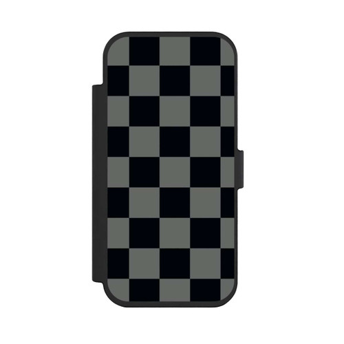 Apple iPhone Air NIVOflip Schachbrett Schwarz Grau