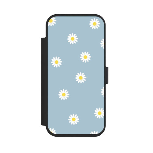 Apple iPhone Air NIVOflip Gänseblümchen Muster Blau