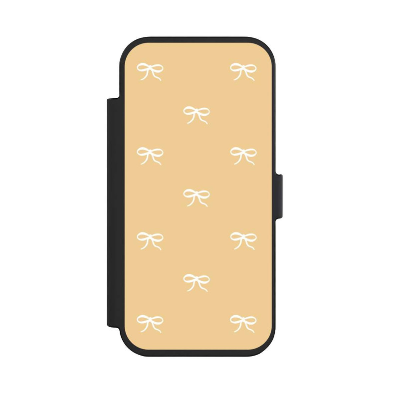 iPhone Air NIVOflip Bow Pattern Yellow