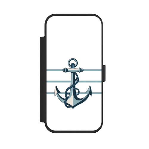 Apple iPhone Air NIVOflip Anchor Line White with AI