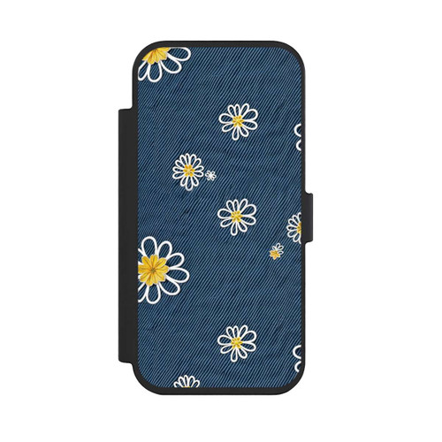 Apple iPhone Air NIVOflip Jeans Flowers Pattern with AI