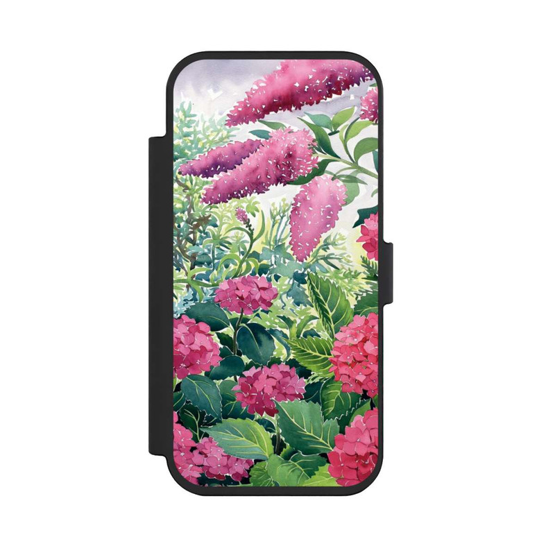 iPhone Air NIVOflip Garden Hydrangeas and Buddleia by Christopher Ryland