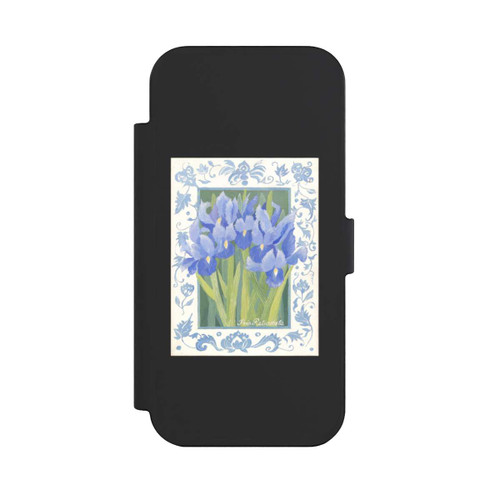 Apple iPhone Air NIVOflip Blue Iris, by Jennifer Abbott