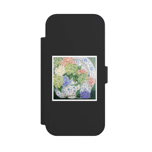 Apple iPhone Air NIVOflip Hydrangeas by Jennifer Abbott