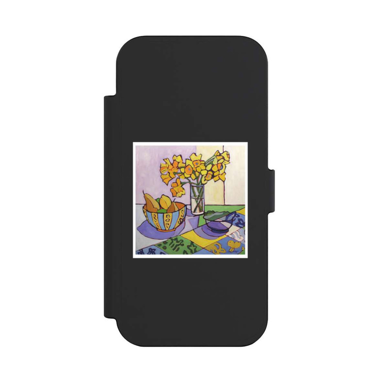 iPhone Air NIVOflip Daffodil Patchwork, 2023, by Catherine J Martzloff