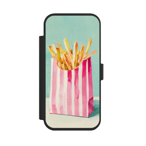 Apple iPhone Air NIVOflip Retro Pommes Blau Watercolor