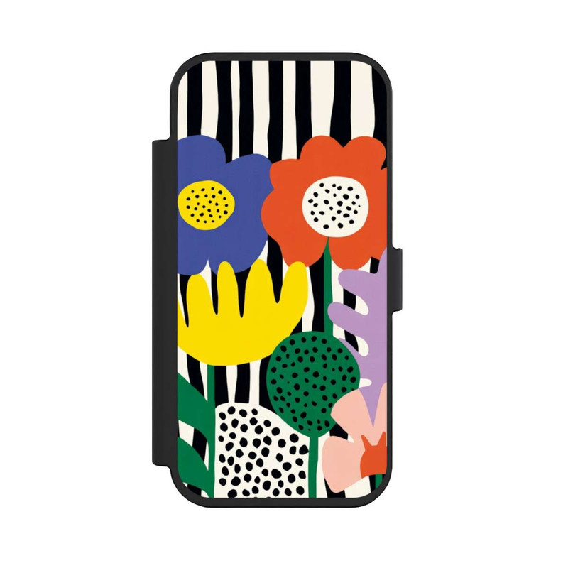 iPhone Air NIVOflip Flowers Striped Background