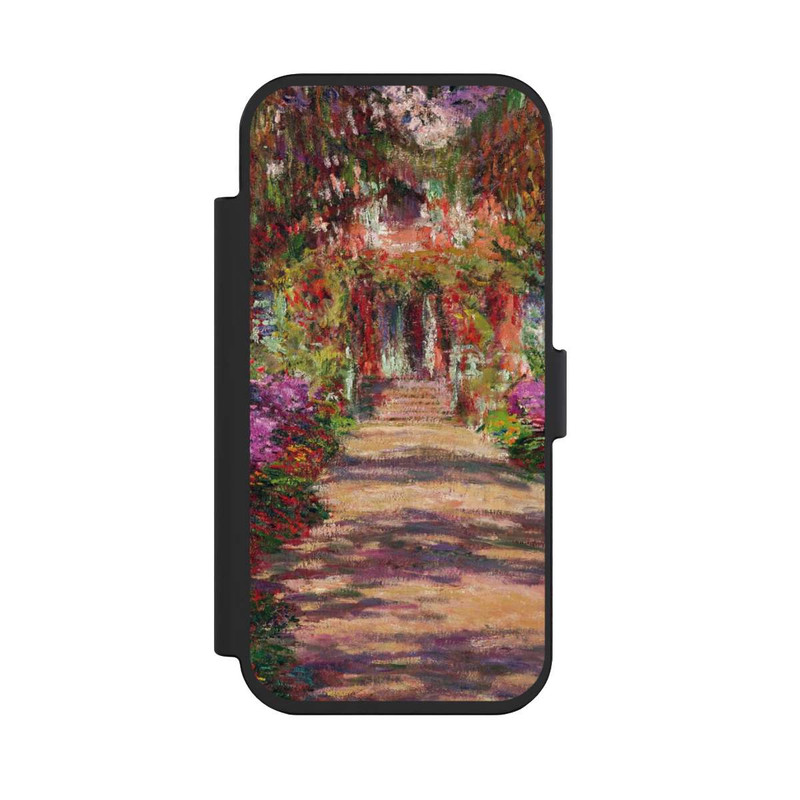 iPhone Air NIVOflip Eine Allee in Monets Garten in Giverny by Claude Monet