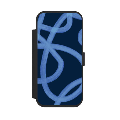 Apple iPhone Air NIVOflip Laced Up Tones of Blue