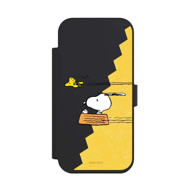 iPhone Air NIVOflip Peanuts-Snoopy und Woodstock Transparent