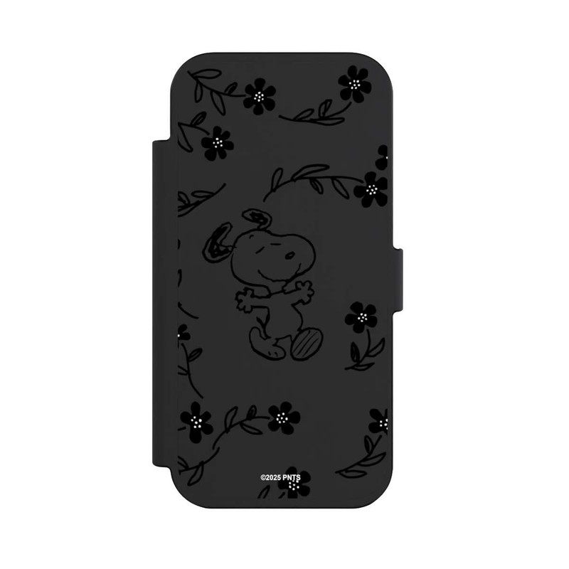 iPhone Air NIVOflip Snoopy und Flowers Transparent