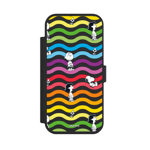 Apple iPhone Air NIVOflip Snoopy Pattern Rainbow Transparent