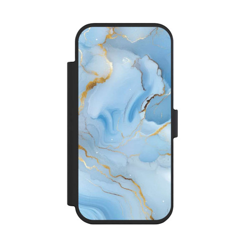 Apple iPhone Air NIVOflip Blauer Marmor