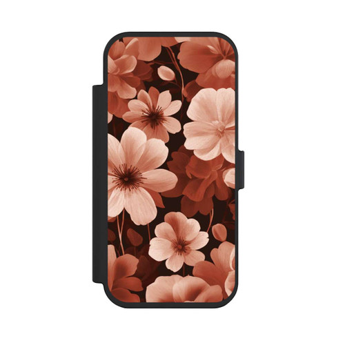 Apple iPhone Air NIVOflip Rote Negativblumen mit KI