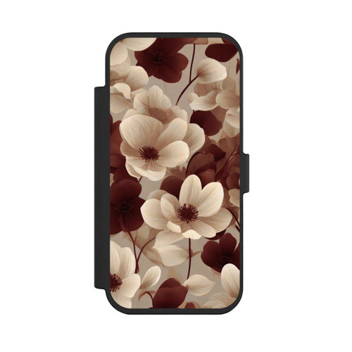 Apple iPhone Air NIVOflip Naturfarbenes Blumenmuster mit KI