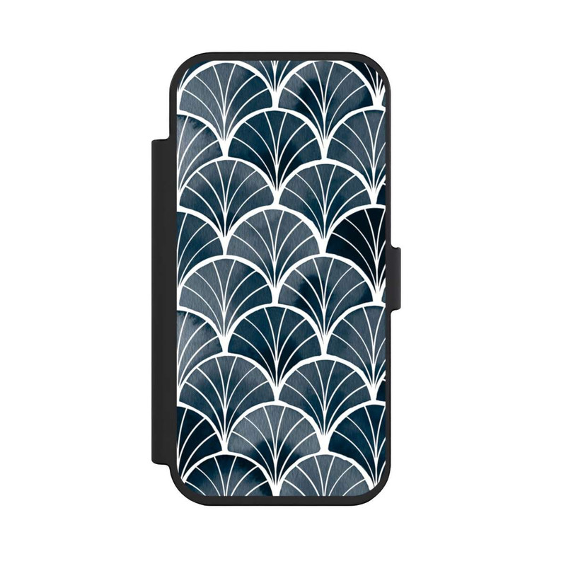 iPhone Air NIVOflip Botanische Brise Art Deco Grau