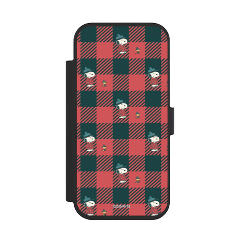 Apple iPhone Air NIVOflip Peanuts Red Tartan Pattern