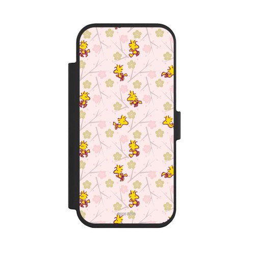 Apple iPhone Air NIVOflip Woodstock Pink Muster