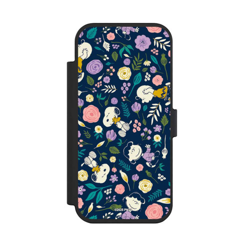 Apple iPhone Air NIVOflip Peanuts Dark Flower Pattern