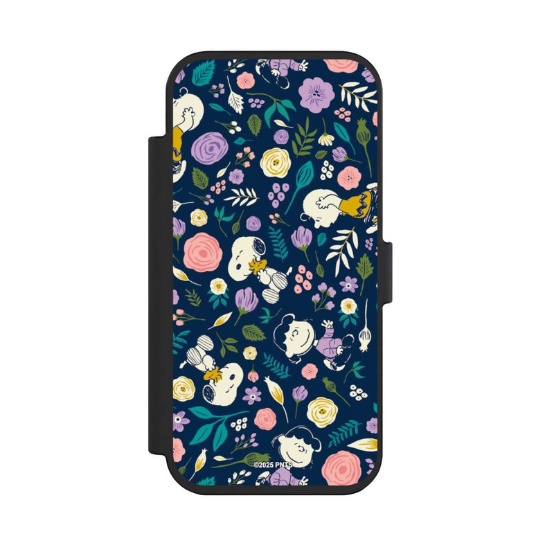 iPhone Air NIVOflip Peanuts Dark Flower Pattern