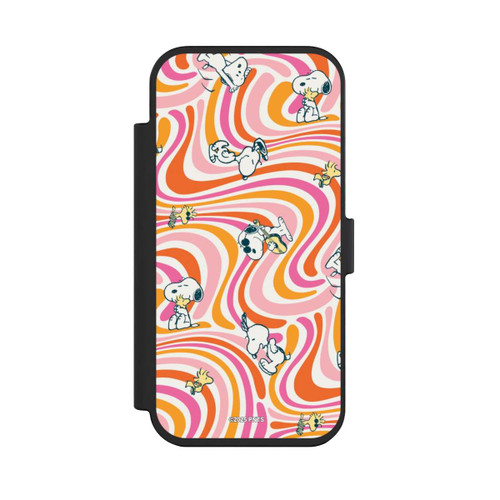 Apple iPhone Air NIVOflip Peanuts Hippie Pattern Orange