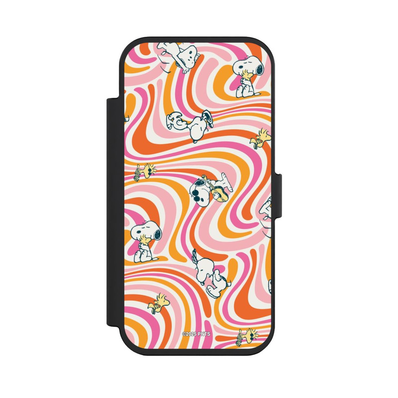 iPhone Air NIVOflip Peanuts Hippie Pattern Orange