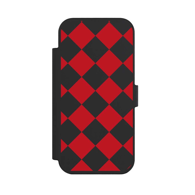 iPhone Air NIVOflip Raute Bordeaux ohne Hintergrund