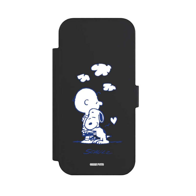 iPhone Air NIVOflip Peanuts Charlie Brown Snoopy Hug Transparent