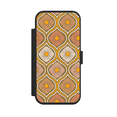 Apple iPhone Air NIVOflip Groovy 70s Retro Mid-Century Daisy Flowers
