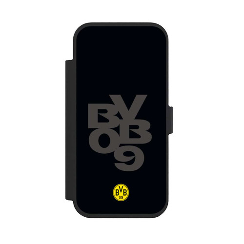 Apple iPhone Air NIVOflip BVB09 Grau Schwarz