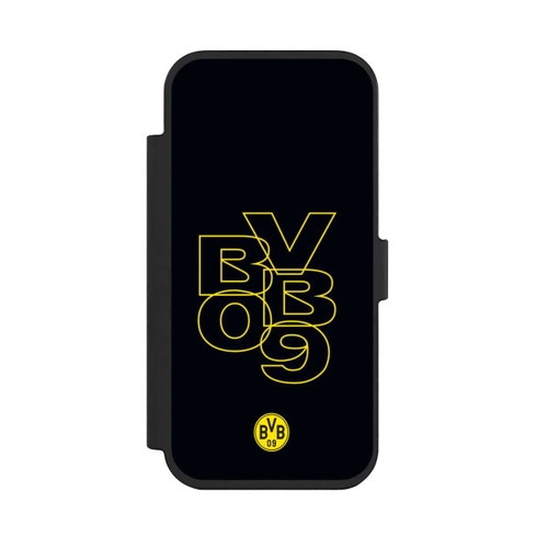 Apple iPhone Air NIVOflip BVB09 Yellow Black