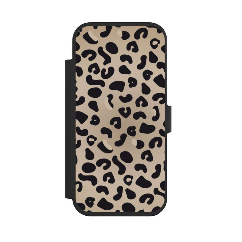iPhone Air NIVOflip  Gepardenmuster hellbraun