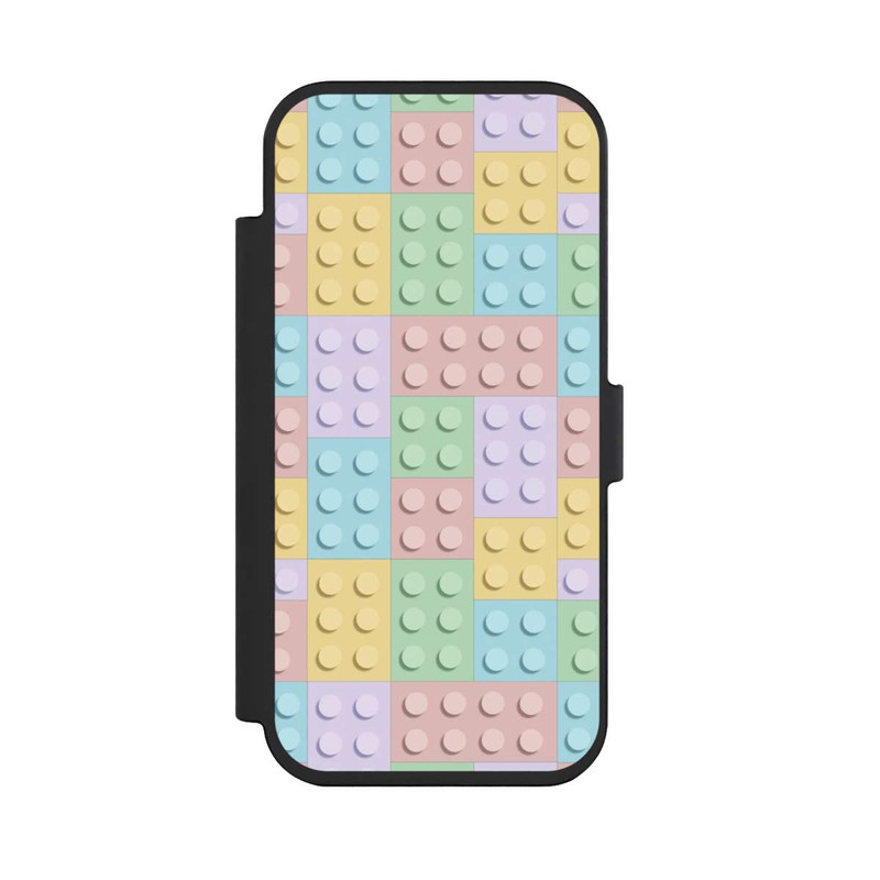 iPhone Air NIVOflip Buntes Blockmuster