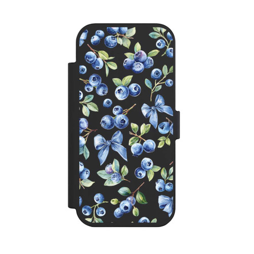 Apple iPhone Air NIVOflip Blaubeere Schleifen Transparent mit KI
