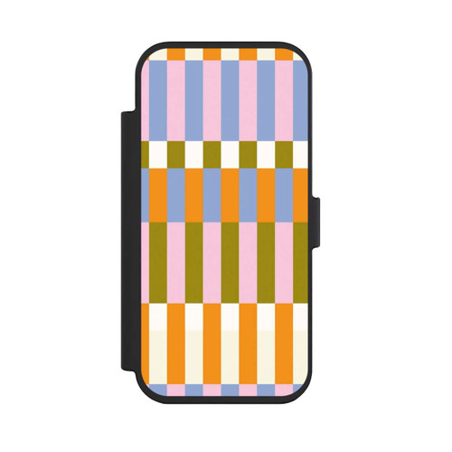 Apple iPhone Air NIVOflip Thème à Carreaux Colorés et Audacieux