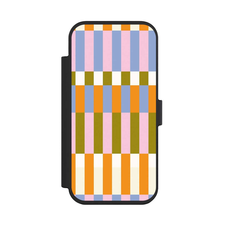 iPhone Air NIVOflip Thème à Carreaux Colorés et Audacieux