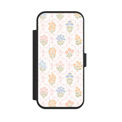 Apple iPhone Air NIVOflip Vintage Frühlingsblumenstrauß im Cottagecore Stil