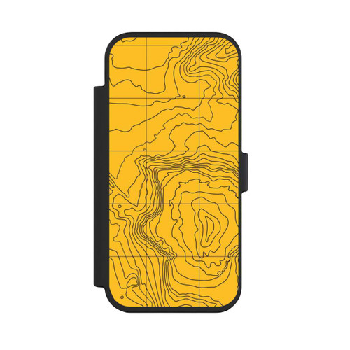 Apple iPhone Air NIVOflip Berg gelbe Linien