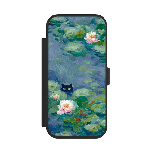 Apple iPhone Air NIVOflip Katze im Teich Gemälde