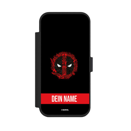 Apple iPhone Air NIVOflip Deadpool Logo Personalisierbar