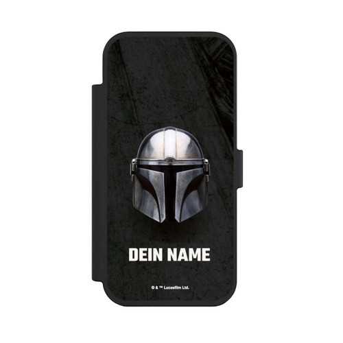 Apple iPhone Air NIVOflip Star Wars Mandalorian Black Helmet Personalisierbar