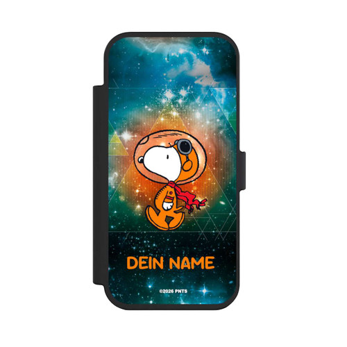 Apple iPhone Air NIVOflip Snoopy Weltraumreisender Personalisierbar