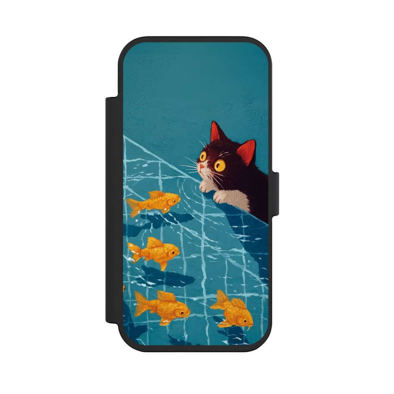 iPhone Air NIVOflip Cat in a Pool with AI