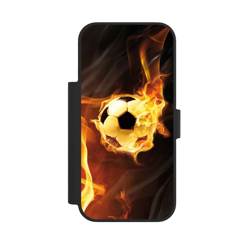 iPhone 17 Pro NIVOflip Fußball in Flammen