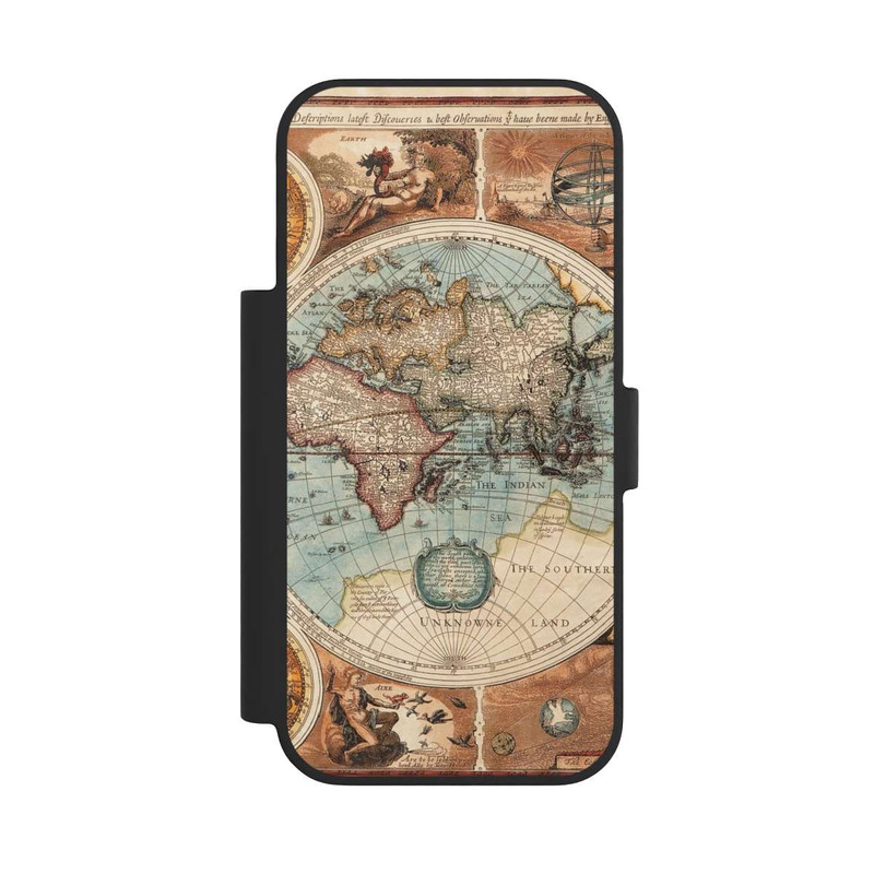 iPhone 17 Pro NIVOflip Vintage Worldmap