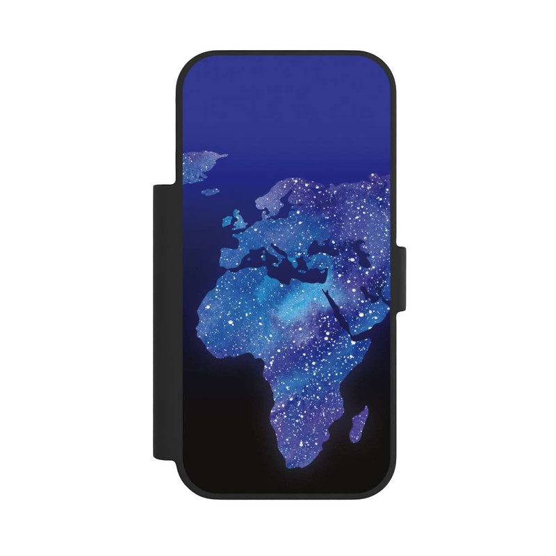 iPhone 17 Pro NIVOflip Carte du Monde Cosmique