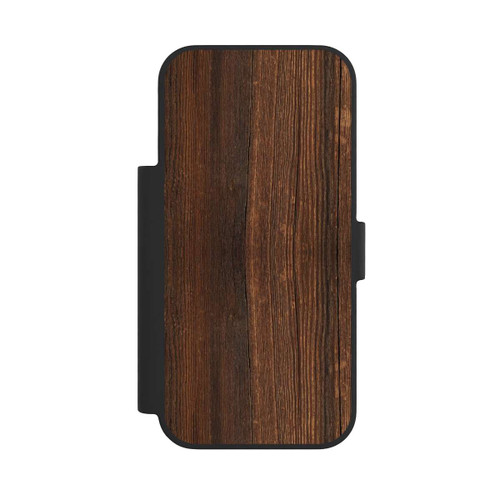 Apple iPhone 17 Pro NIVOflip Look Bois de Noyer