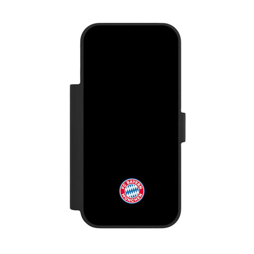 Apple iPhone 17 Pro NIVOflip Logo FCB Classique Petit - Coloré sur Fond Noir