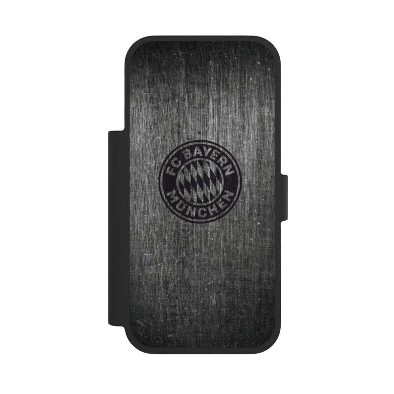 iPhone 17 Pro NIVOflip Metal look FCB Logo plain